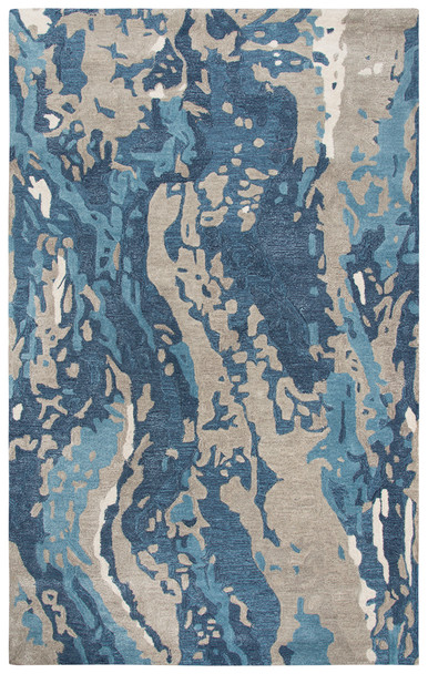 Rizzy Home Mod MO867A Abstract Hand Tufted Area Rugs