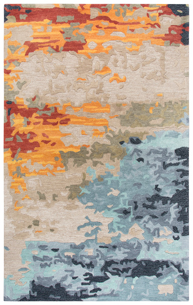Rizzy Home Mod MO999A Abstract Hand Tufted Area Rugs