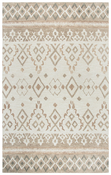 Rizzy Home Opulent OU934A Geometric Hand Tufted Area Rugs