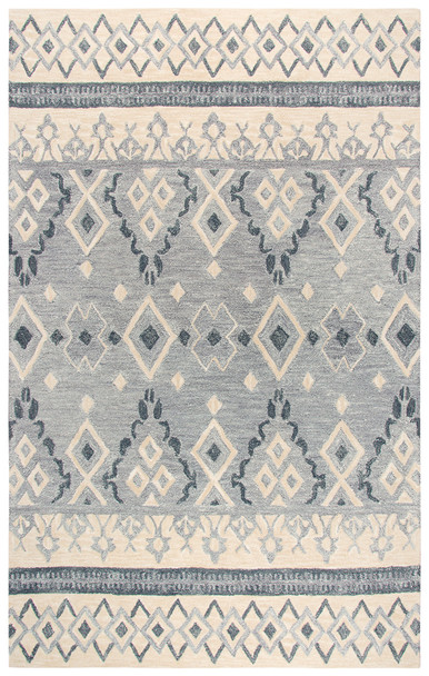 Rizzy Home Opulent OU935A Tribal Motif Hand Tufted Area Rugs