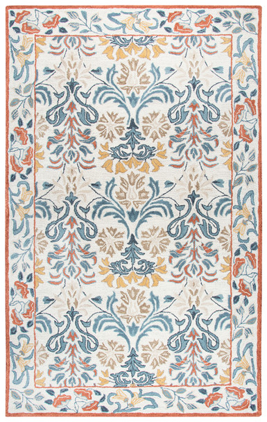 Rizzy Home Opulent OU966A Floral Hand Tufted Area Rugs