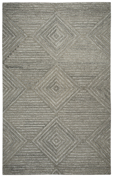 Rizzy Home Suffolk SK334A Geometric/solid Hand Tufted Area Rugs