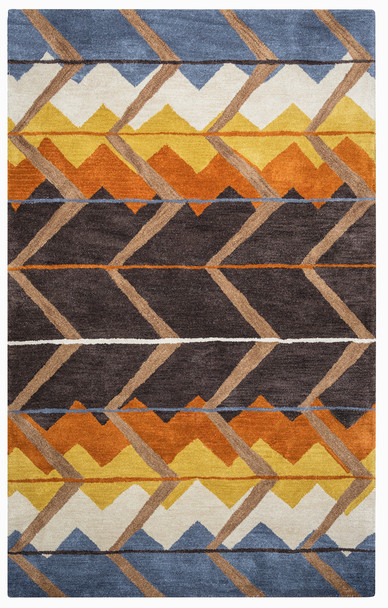 Rizzy Home Tumble Weed Loft TL9150 Southwest/tribal Hand Tufted Area Rugs