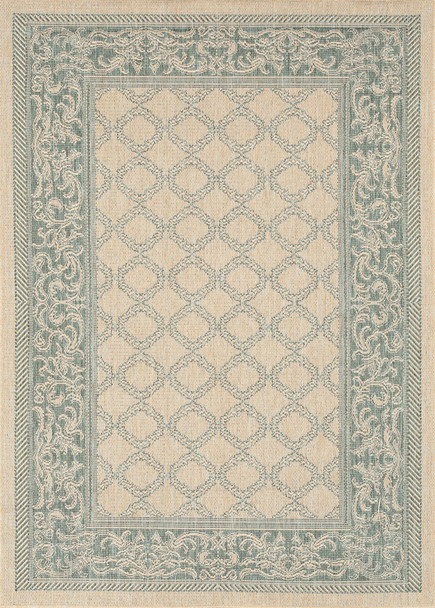 Couristan Recife Garden Lattice Natural/green Indoor/outdoor Area Rugs