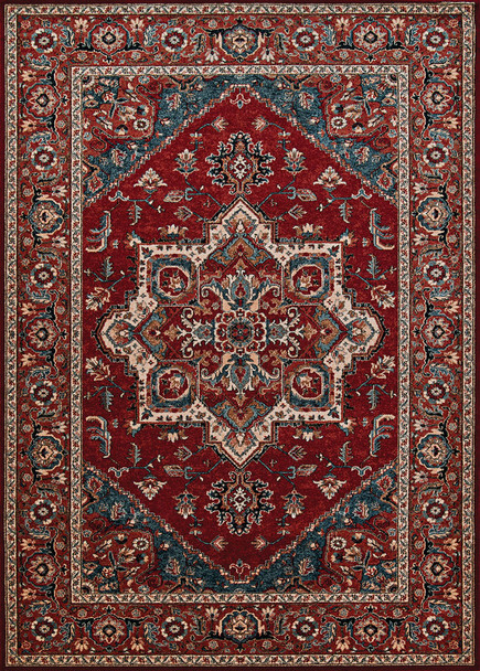 Couristan Old World Classic Antique Mashad Antique Red Indoor Area Rugs