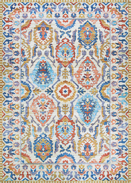 Couristan Pasha Tribal Ivory Indoor Area Rugs