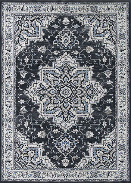 Couristan Sultan Treasures Harish Charcoal Indoor Area Rugs