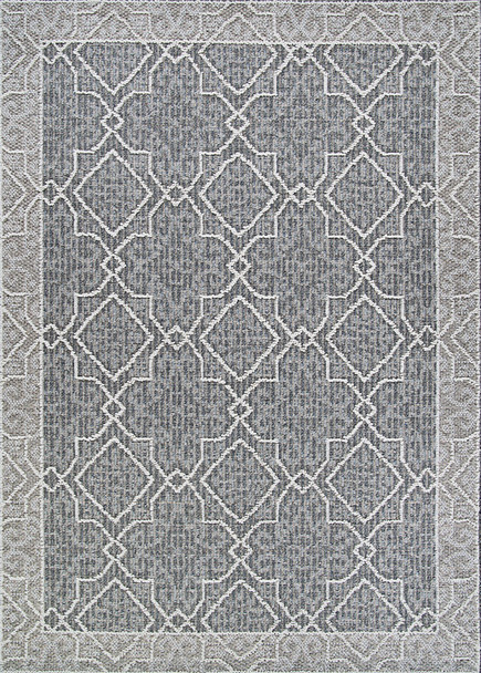 Couristan Fresco Dutch Greystone/cotton Indoor/outdoor Area Rugs