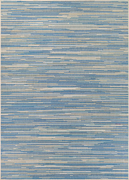 Couristan Monaco Alassio Sand/azure/turquoise Indoor/outdoor Area Rugs