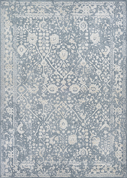 Couristan Marina Lillian Slate Blue/oyster Indoor Area Rugs
