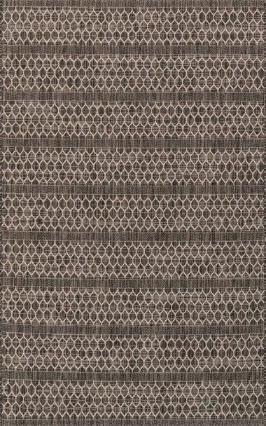 Loloi Isle Ie-01 Black / Grey Power Loomed Area Rugs