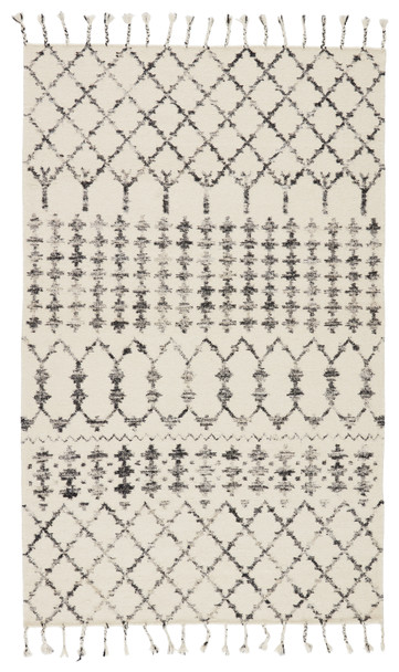 Jaipur Living Riot ADA02 Geometric Ivory Handwoven Area Rugs