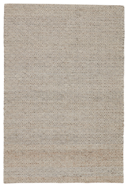 Jaipur Living Wales AMB02 Geometric Tan Handwoven Area Rugs