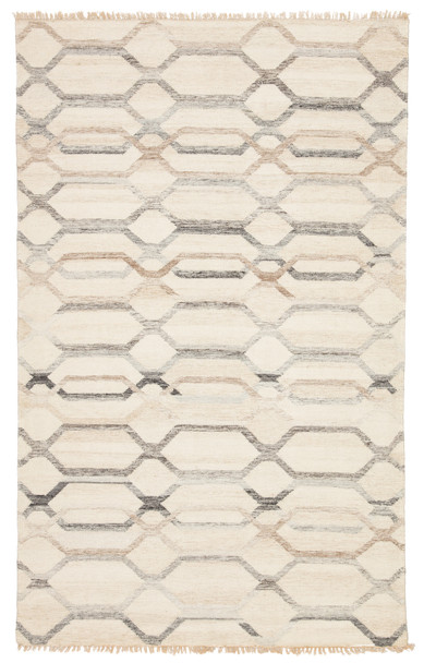 Jaipur Living Laveer AT17 Trellis Ivory Flat Weave Area Rugs