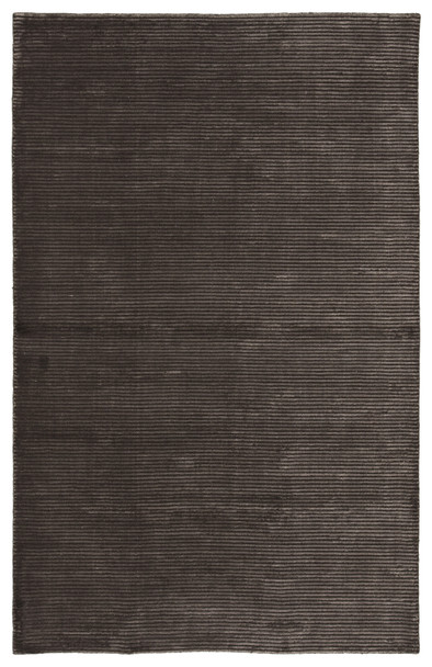 Jaipur Living Basis BI15 Solid Dark Gray Hand Loomed Area Rugs