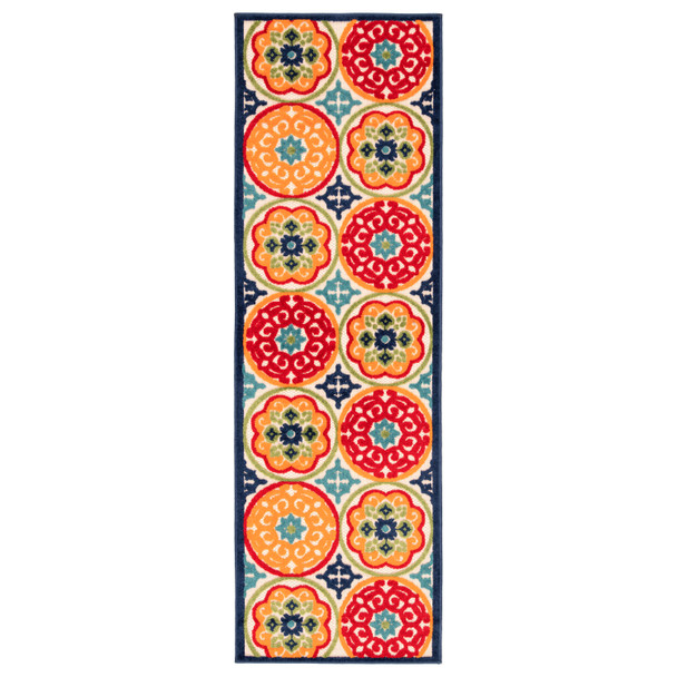 Jaipur Living Tela BLZ08 Medallion Multicolor Power Loomed Area Rugs