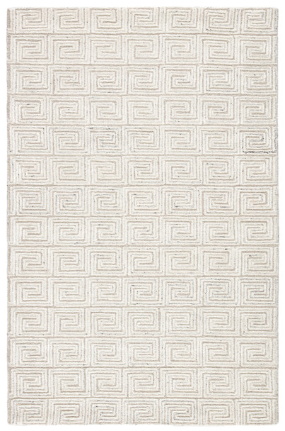 Jaipur Living Harkness CAP03 Geometric White Hand Tufted Area Rugs