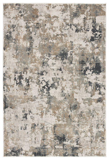 Jaipur Living Lynne CIQ01 Abstract White Power Loomed Area Rugs