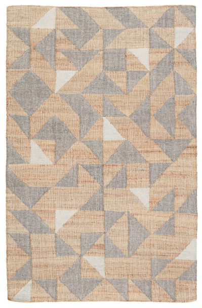 Jaipur Living Utah COI03 Geometric Beige Flat Weave Area Rugs