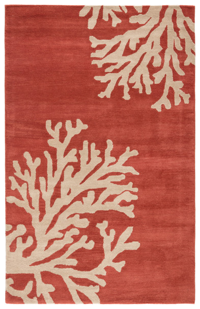 Jaipur Living Bough COS02 Abstract Coral Hand Tufted Area Rugs