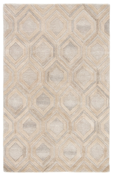 Jaipur Living Hassan CT117 Trellis Beige Hand Tufted Area Rugs