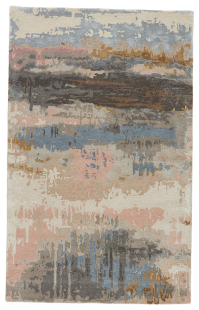 Jaipur Living Benna GES17 Abstract Blush Hand Tufted Area Rugs