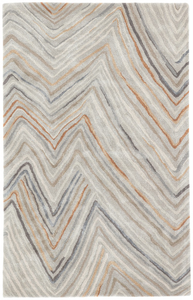 Jaipur Living Sadie GES29 Chevron Orange Hand Tufted Area Rugs