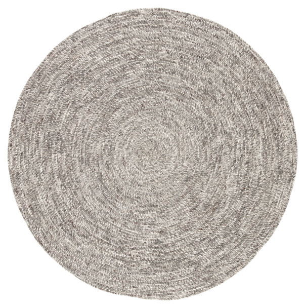 Jaipur Living Tenby IDS02 Solid Gray Braided Area Rugs