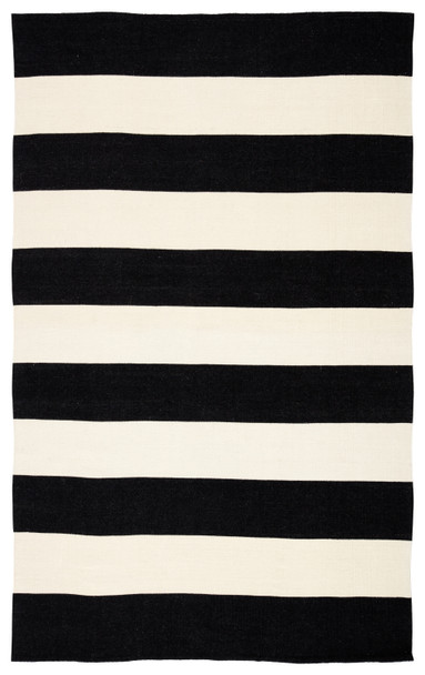 Jaipur Living Remora LAN06 Stripes Black Handwoven Area Rugs