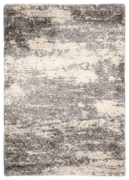 Jaipur Living Elodie LYR02 Abstract Gray Power Loomed Area Rugs