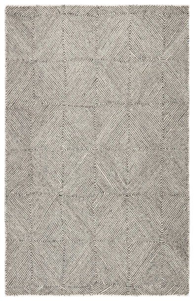 Jaipur Living Exhibition MMT19 Geometric White Hand Tufted Area Rugs