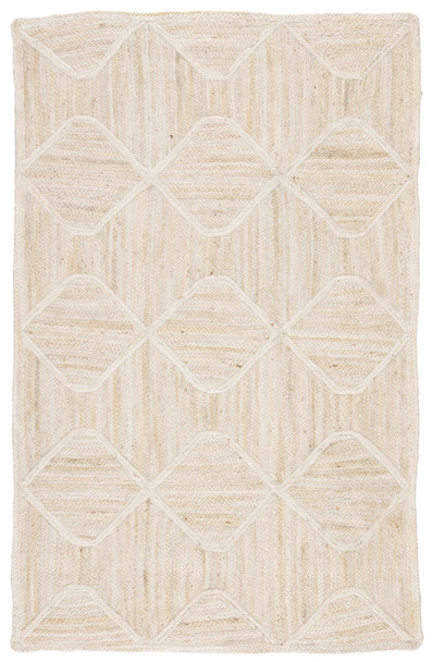 Jaipur Living Sisal Bow NAT41 Trellis Ivory Handwoven Area Rugs