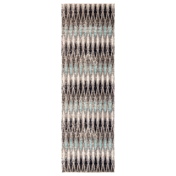 Jaipur Living Norwich POL02 Geometric Gray Power Loomed Area Rugs