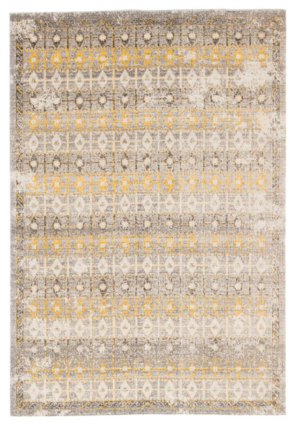 Jaipur Living Giralda POL08 Trellis Light Gray Power Loomed Area Rugs