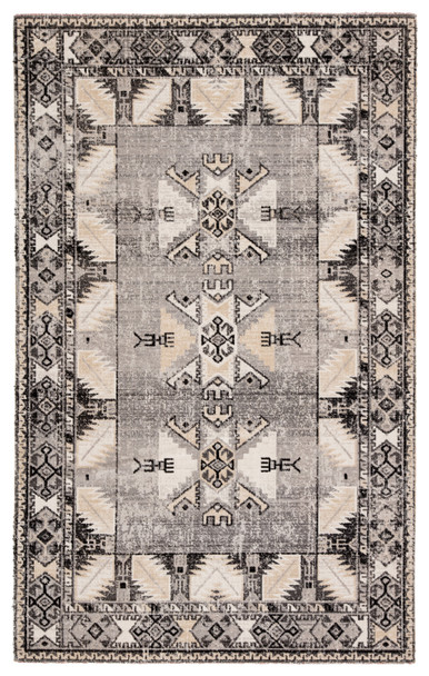 Jaipur Living Paloma POL20 Tribal Gray Power Loomed Area Rugs