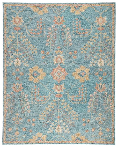 Jaipur Living Juniper PRO02 Oriental Teal Hand Tufted Area Rugs