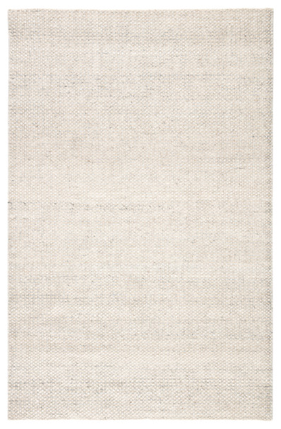 Jaipur Living Limon RBC05 Solid Ivory Handwoven Area Rugs