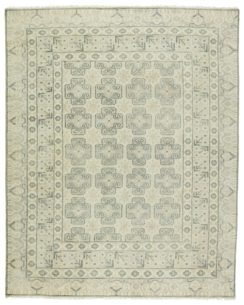 Jaipur Living Stage SLN08 Border Ivory Hand Knotted Area Rugs