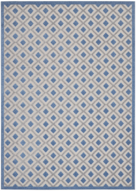 Nourison Aloha Alh26 Blue/grey Area Rugs