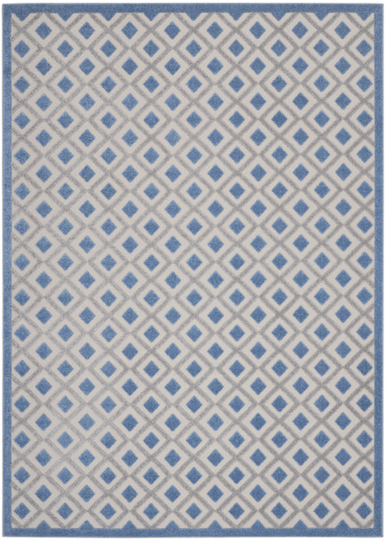 Nourison Aloha Alh26 Blue/grey Area Rugs