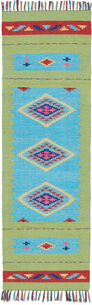 Nourison Baja Baj02 Blue/green Area Rugs