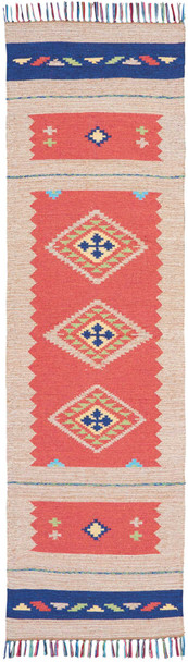 Nourison Baja Baj02 Red/beige Area Rugs