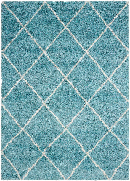 Nourison Brisbane Bri03 Aqua Area Rugs