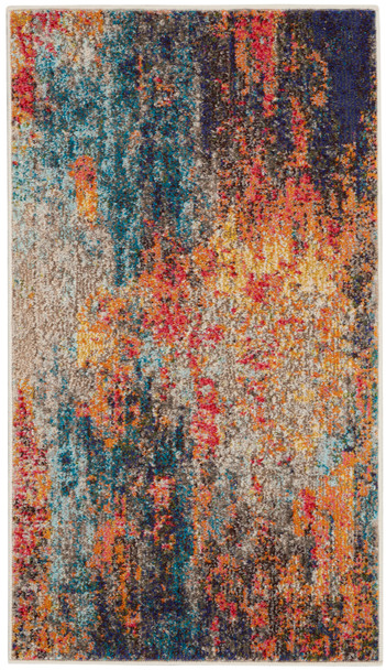 Nourison Celestial Ces15 Multicolor Area Rugs