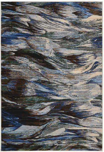 Nourison Chroma Crm01 Aegean Area Rugs