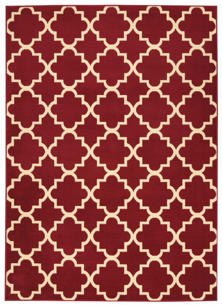 Nourison Grafix Grf08 Red Area Rugs