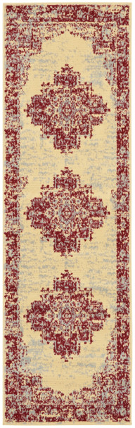 Nourison Grafix Grf14 Cream/red Area Rugs