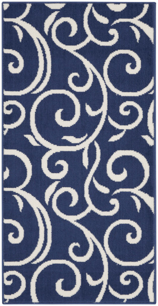 Nourison Grafix Grf19 Navy Area Rugs