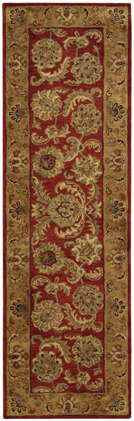 Nourison Jaipur Ja17 Burgundy Area Rugs