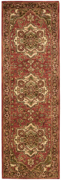 Nourison Jaipur Ja36 Red Area Rugs